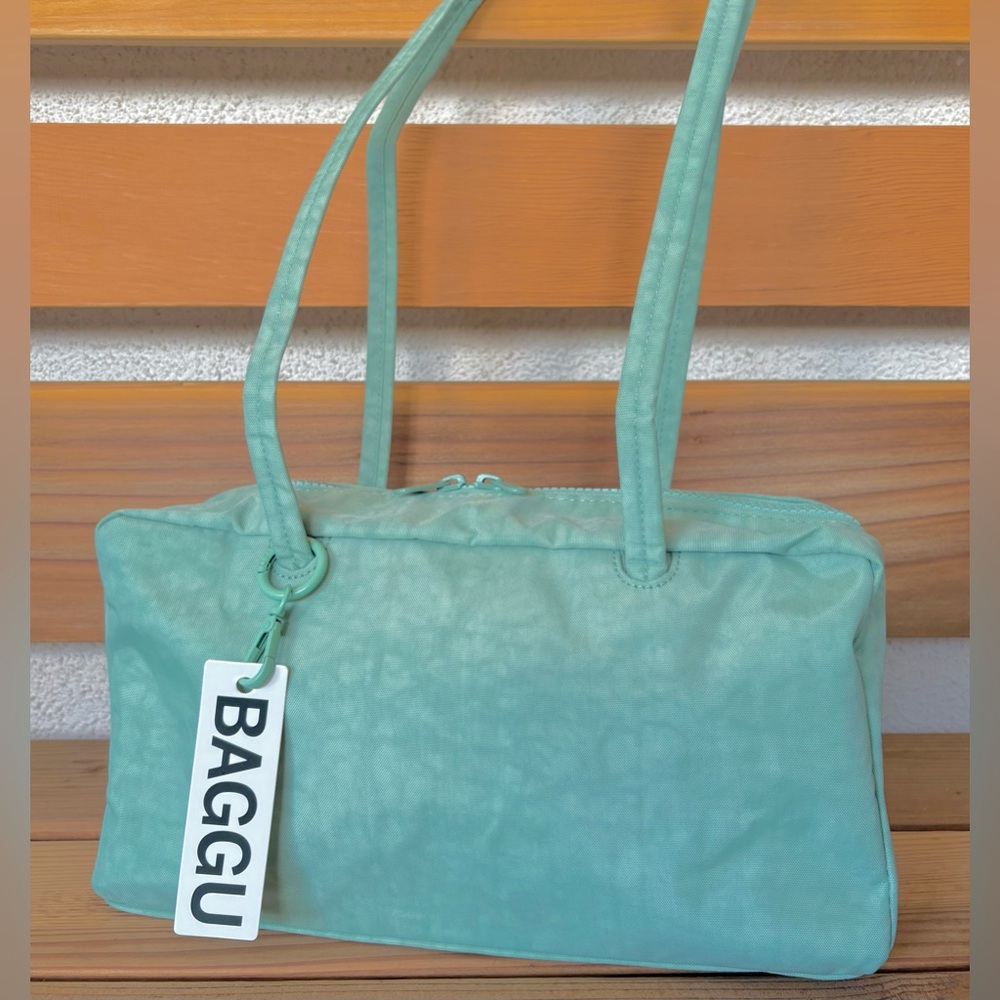 🩵SOLD💚: BAGGU Bowler Bag SEAFOAM